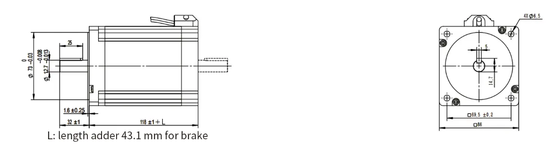 KHB series stepper motors14