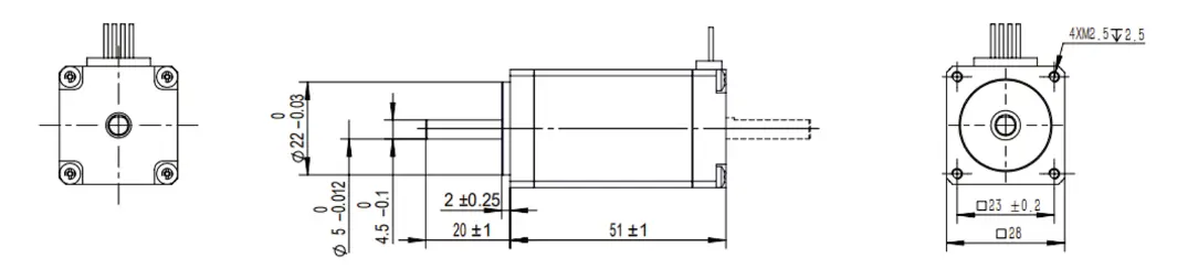KHB series stepper motors6